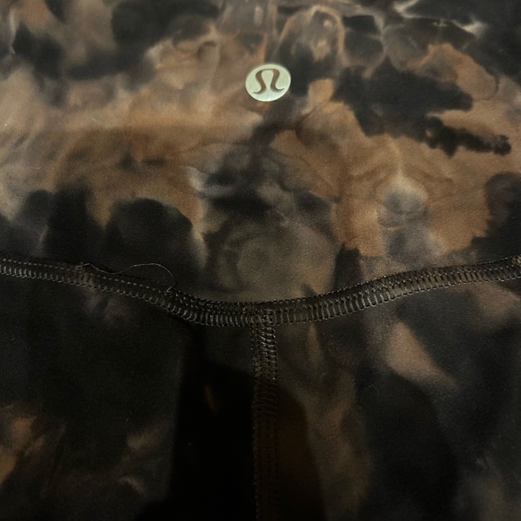 Lululemon Align Short 8", size 6 Diamond Dye Chrome Violet Verbana Graphite Grey - Picture 2 of 9